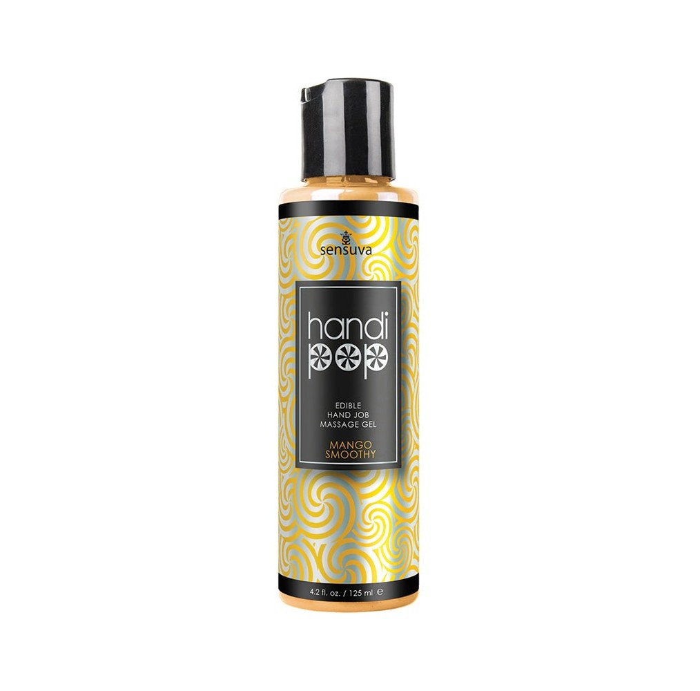 Sensuva Handi-Pop Hand Job Massage Gel-Mango 4.2oz
